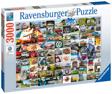 Ravensburger 99 VW Campervan Moments, 3000pc Jigsaw puzzle