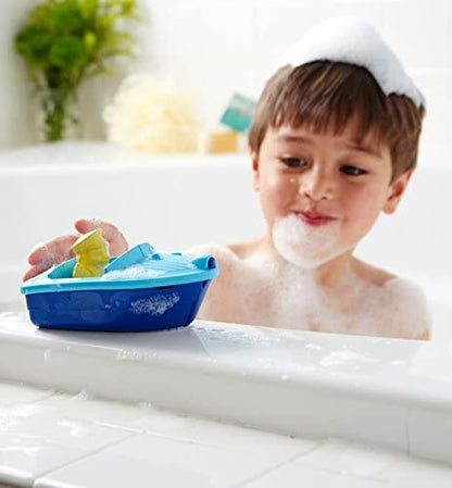 Green Toys Dump Truck with Sport Boat