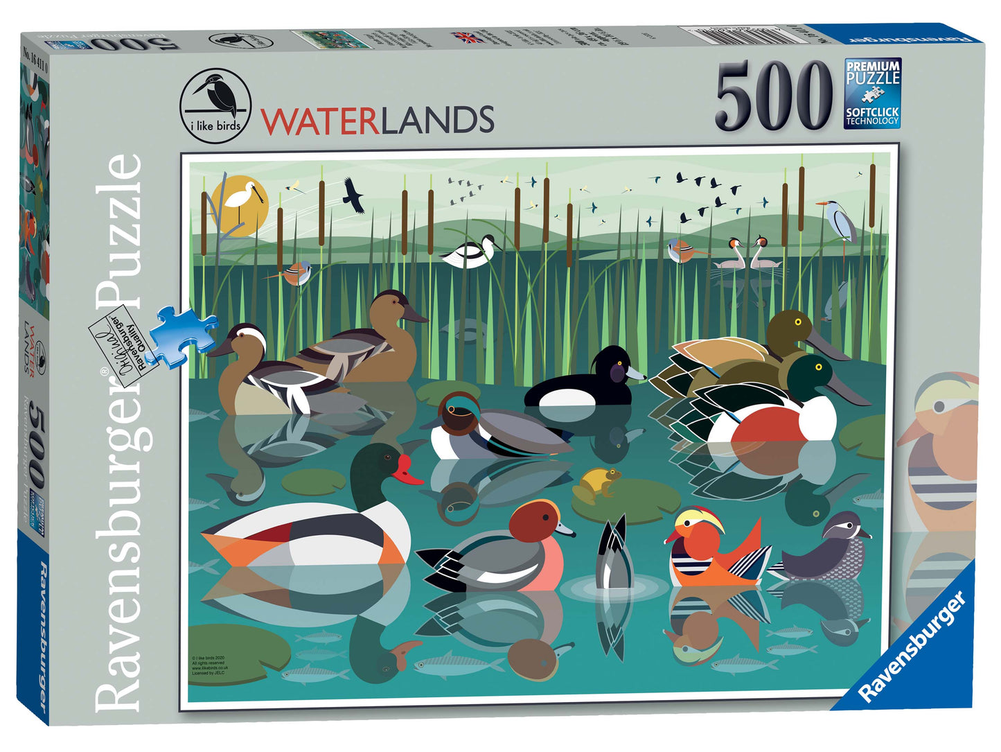 Ravensburger I like Birds - Waterlands, 500pc