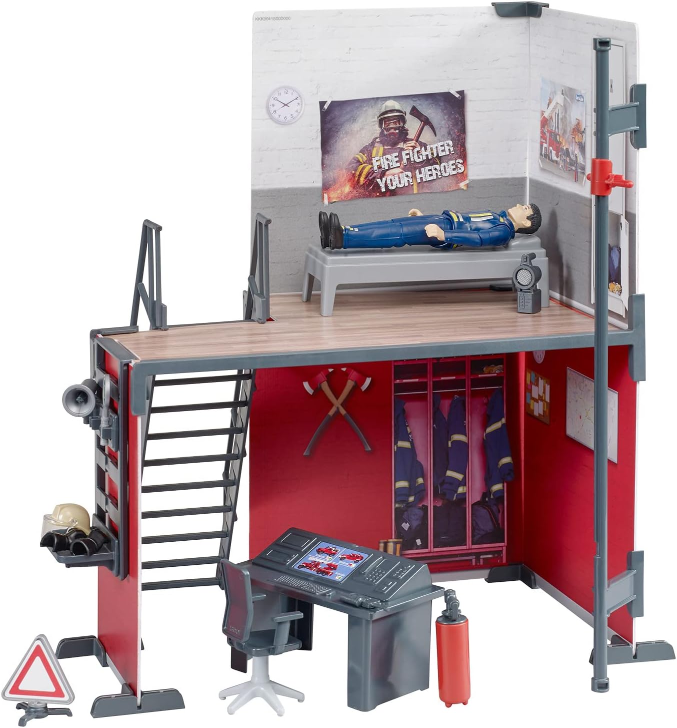 Bruder Bworld Fire Station With Fireman ( 62701)