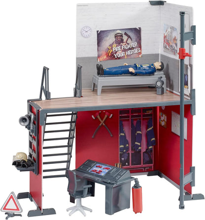 Bruder Bworld Fire Station With Fireman ( 62701)