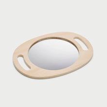 TickiT Handheld Wooden Mirror