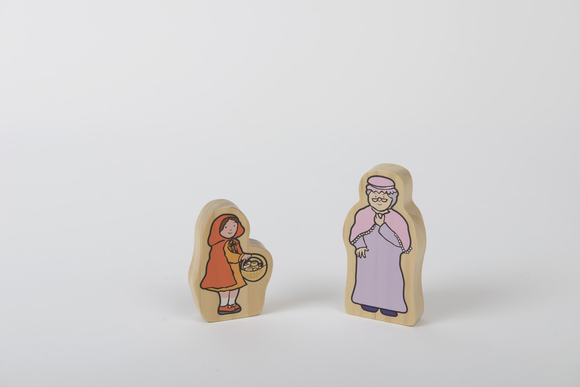 Yellow Door Little Red Riding Hood Wooden Characters