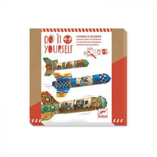 Djeco DIY Rockets To Colour In To The Sky