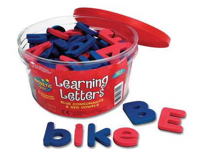 Learning Resources (M) Soft Foam Magnetic Learning Letters