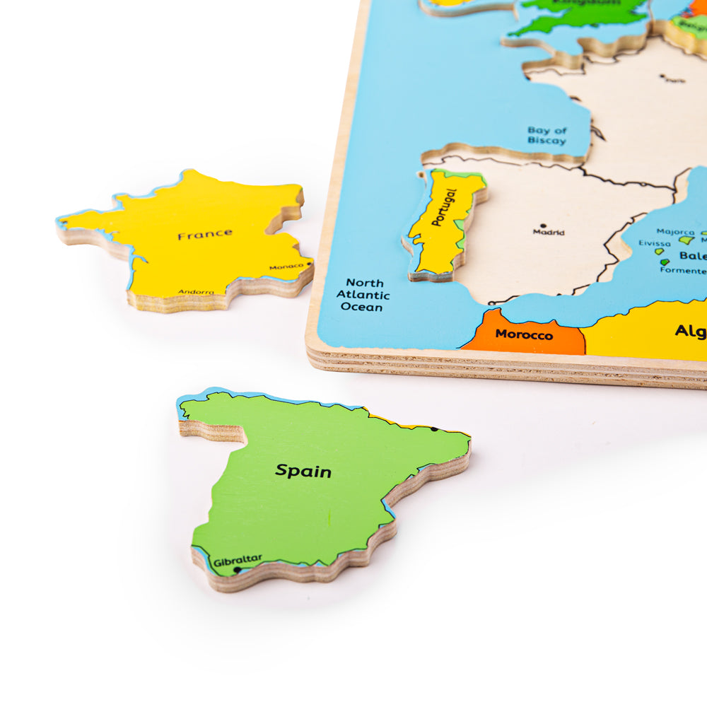 BigJigs Europe Inset Puzzle