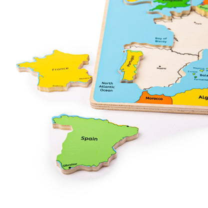 BigJigs Europe Inset Puzzle