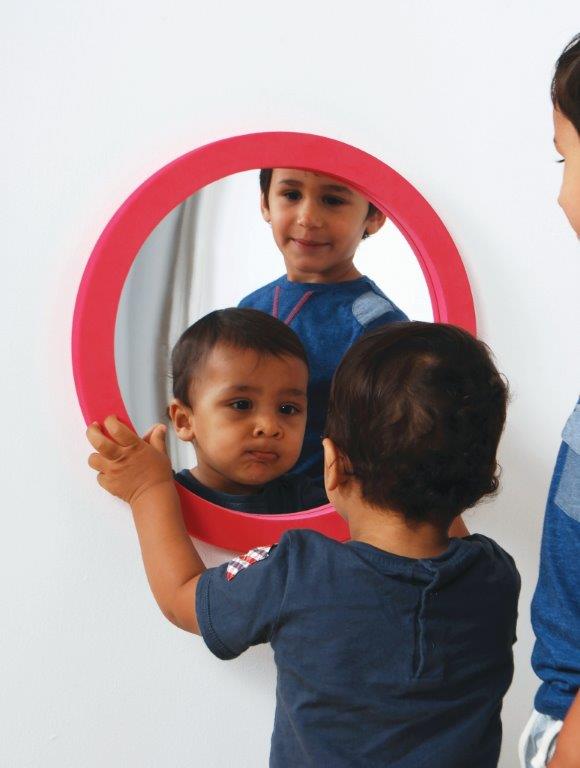 TickiT Softie Round Wall Mirror
