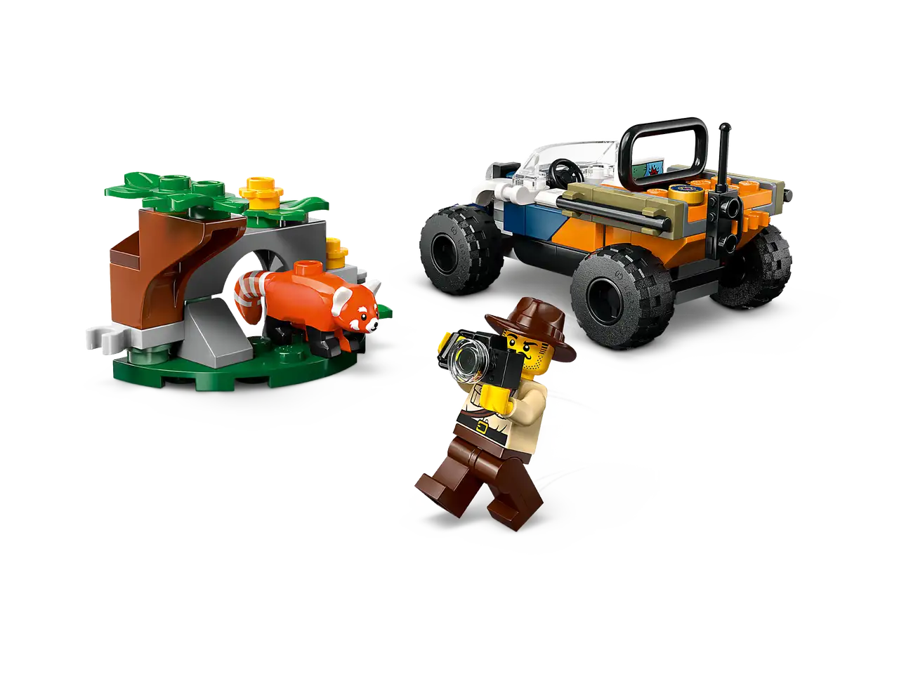 Lego City 60424 Jungle Explorer ATV Red Panda Mission (D)
