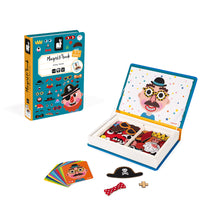 Janod Boy's Crazy Faces Magneti' Book