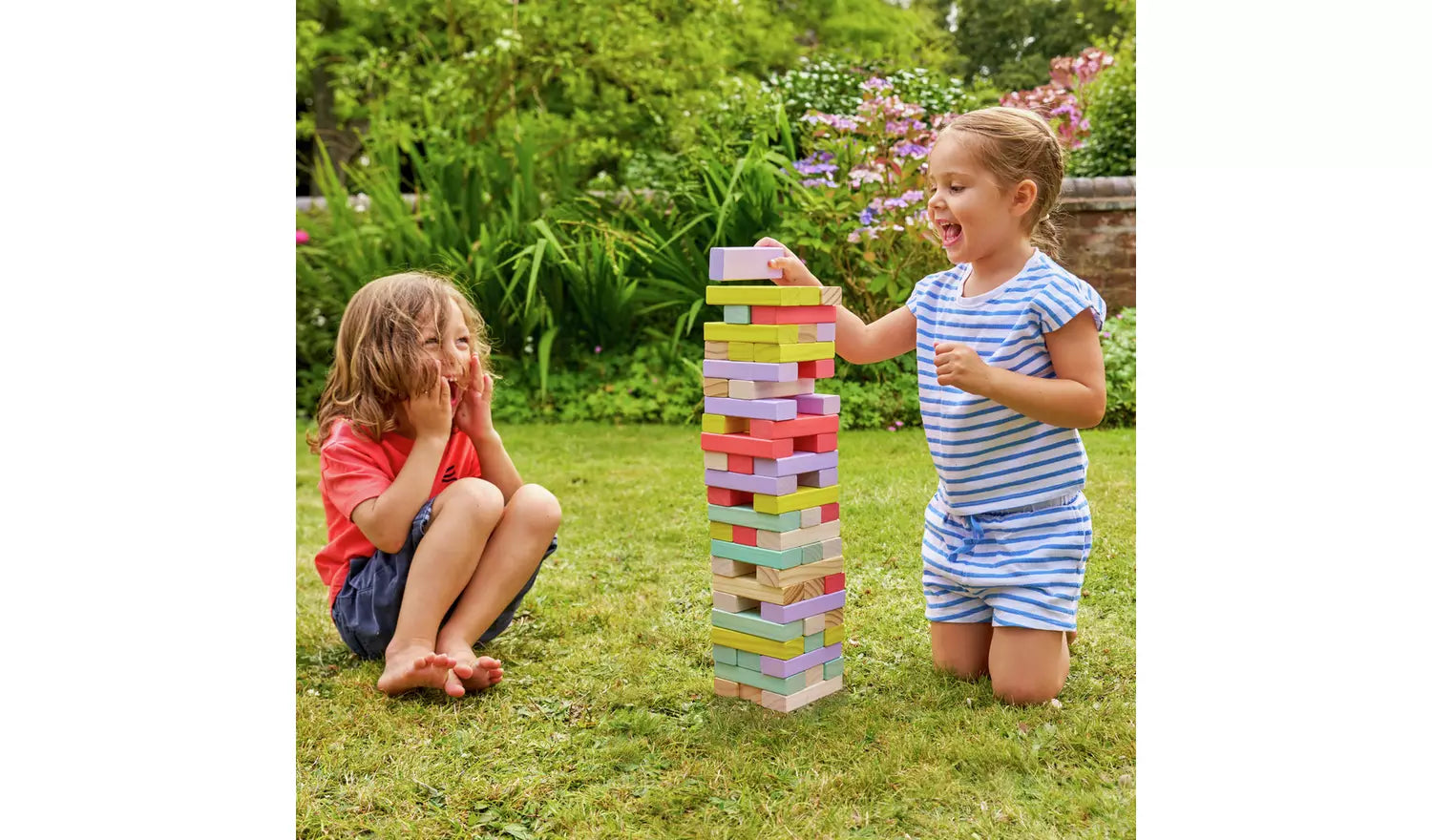 Mookie Tp Wooden Giant Tumble Tower