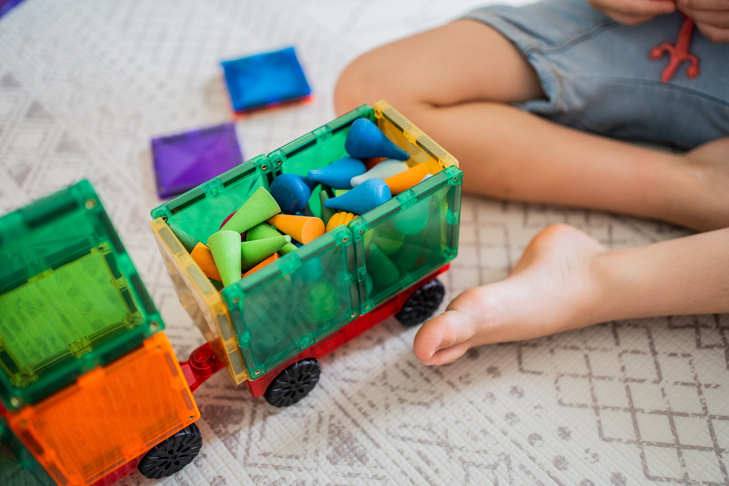 Connetix Tiles Rainbow 24 Piece Motion Pack