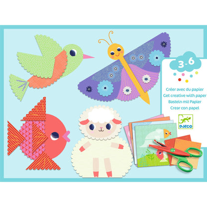 Djeco Crinkle Cutting Collage