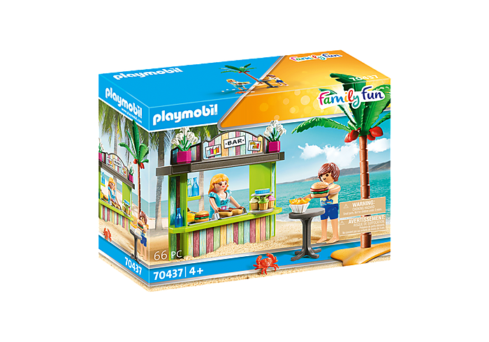 Playmobil 70437 Family Fun Beach Hotel Beach Snack Bar