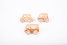 Tickit Natural Wooden Adventure Vehicles Set