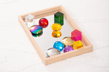 TickiT Small Wooden Mirror Tray