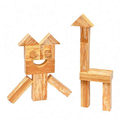 Softwood Blocks 68 Pcs