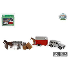 Kids Globe Kids Globe Horse Transport Set W/ Accessories