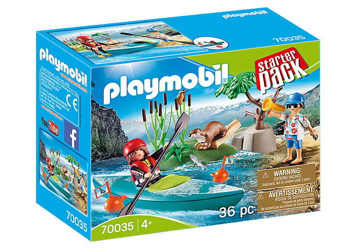 Playmobil 70035 Kayak Adventure Starter Pack