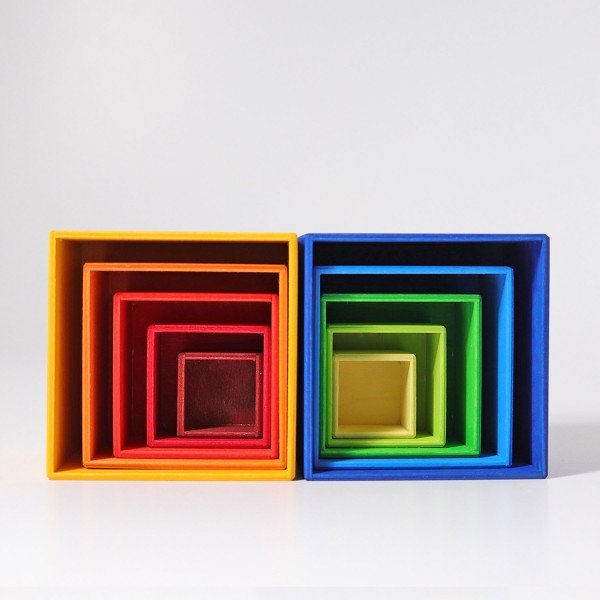 Grimms Small Set of Boxes Blue