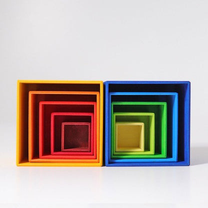 Grimms Small Set of Boxes Blue