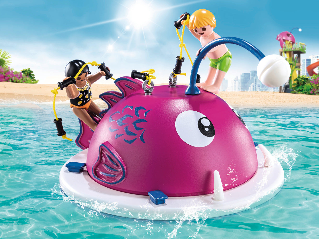 Playmobil 70613 Family Fun Aqua Park Swimming Island