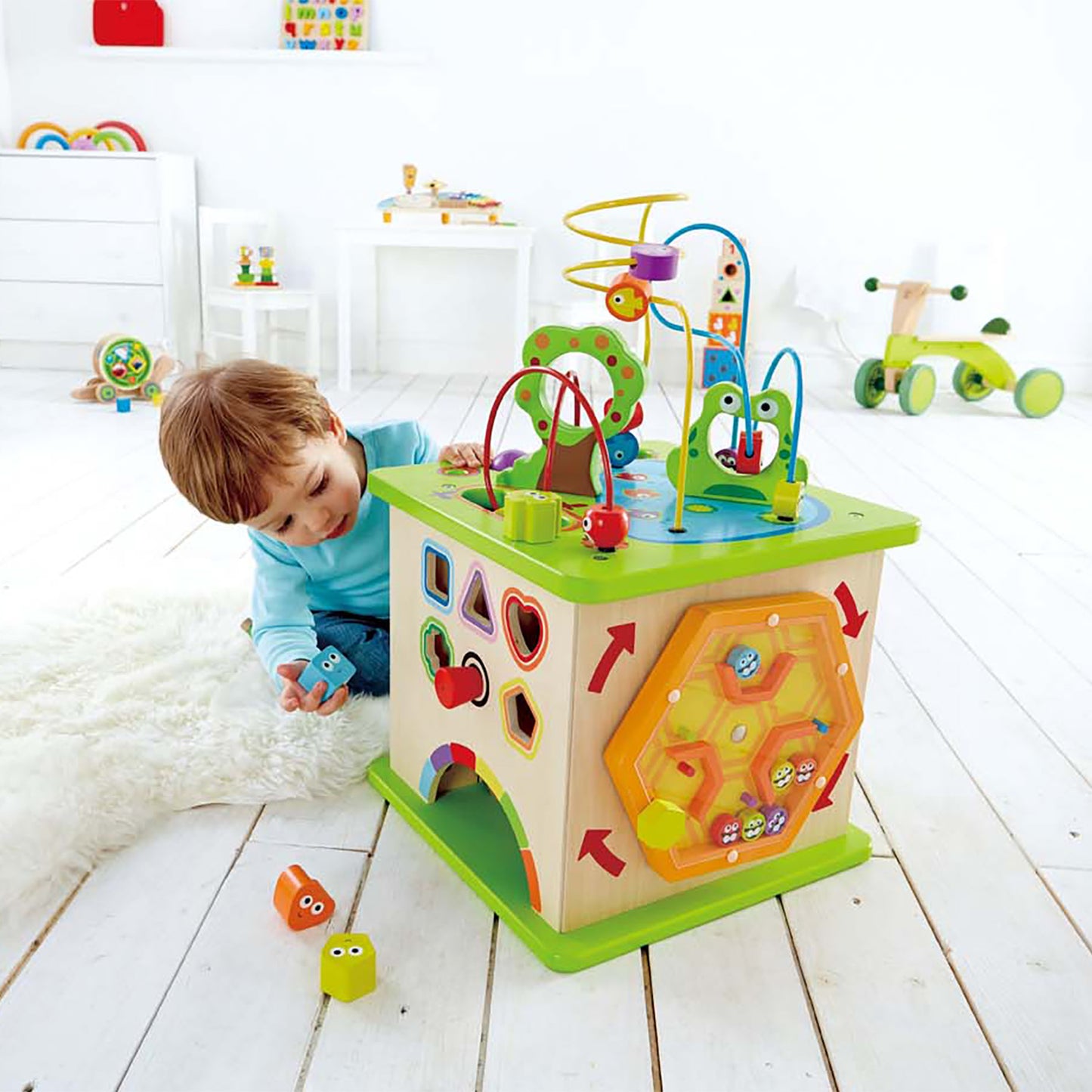 Hape Country Critters Play Cube