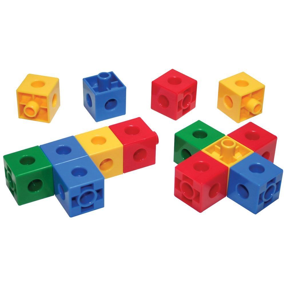 BigJigs Educational Linking Cubes 600pcs