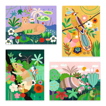 Djeco Tropical Forest3D Painting