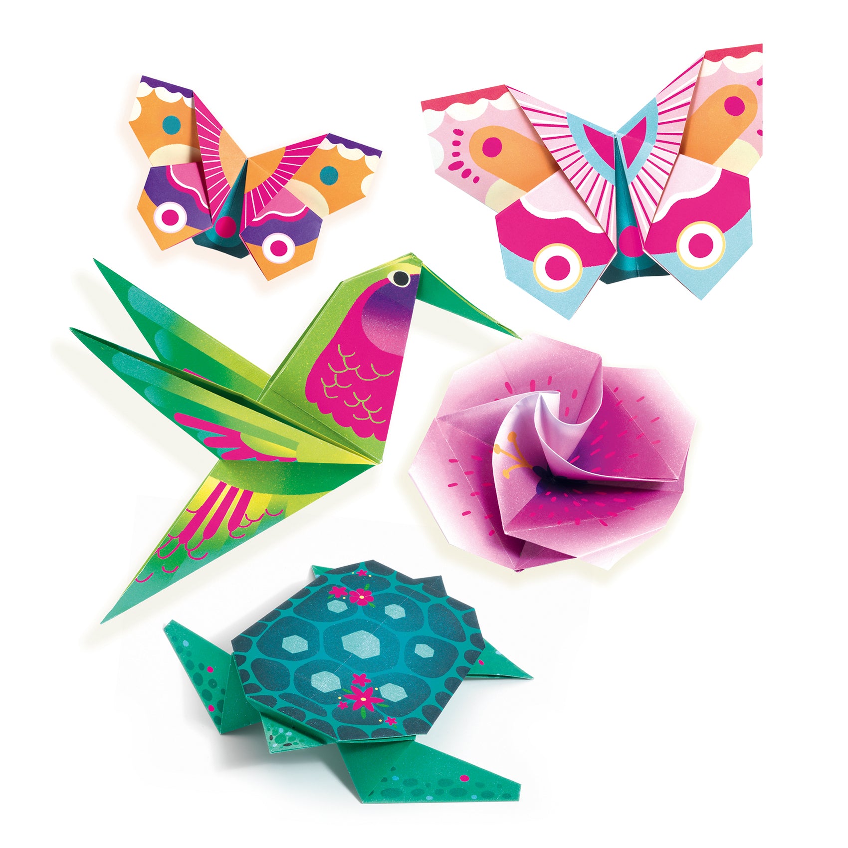 Djeco Origami Kit Tropics