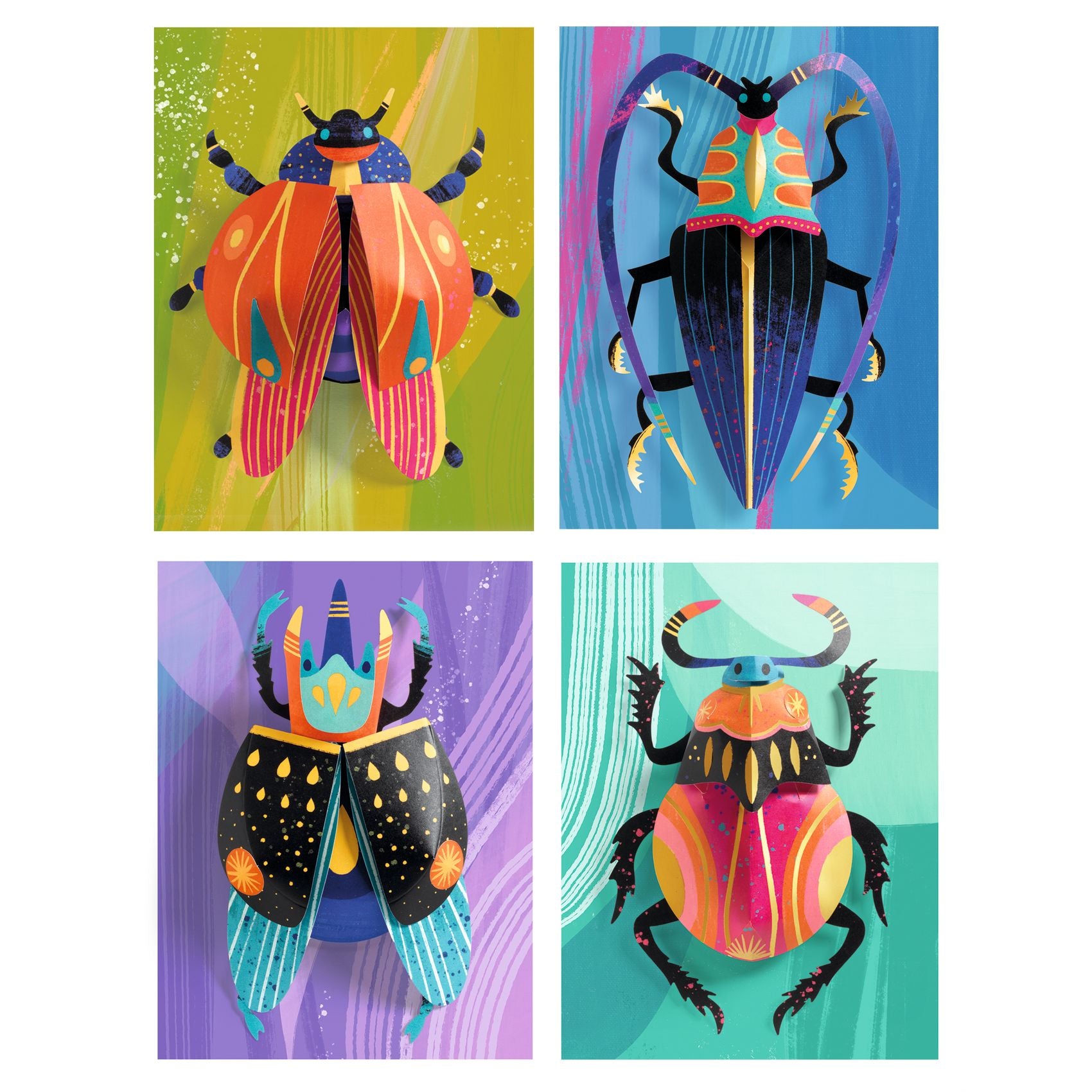 Djeco Papier Creations Paper Bugs