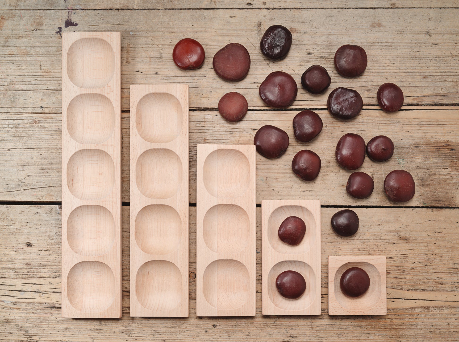 Yellow Door 1,2,3,4,5-Frame Tray Set