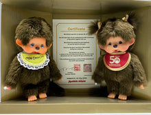 Monchhichi Set 50 Years Boy Girl With Certificate