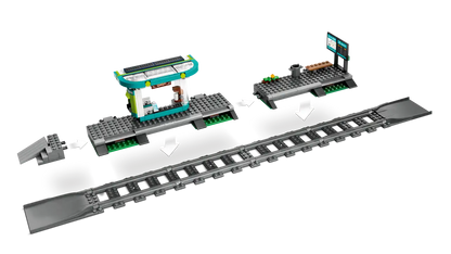 Lego City 60423 Downtown Streetcar and Station