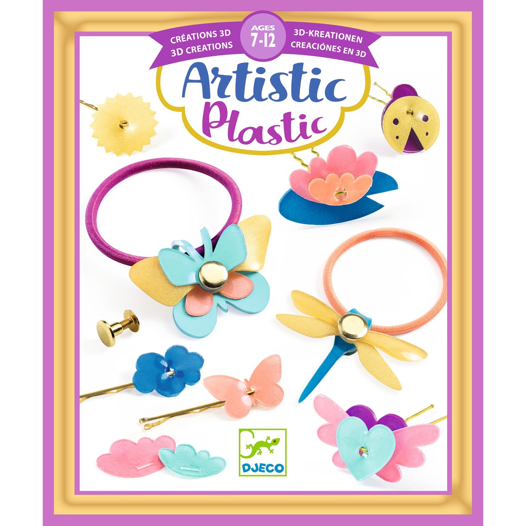 Djeco Artistic Plastic Hairstyling Accessories