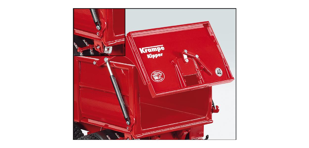 Wiking 1:32 Krampe Big Body 650 S Rear/Side Tipper
