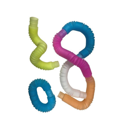 Playlearn Glow in Dark Fidget Stretch Tubes