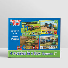 Tractor Ted 4 Puzzles in a Box, Seasons