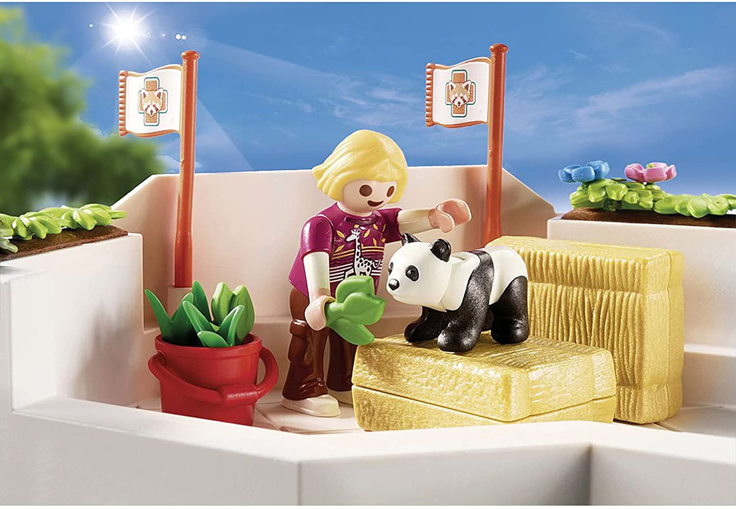 Playmobil 70900 Family Fun Zoo Veterinary Practice Promo Pack