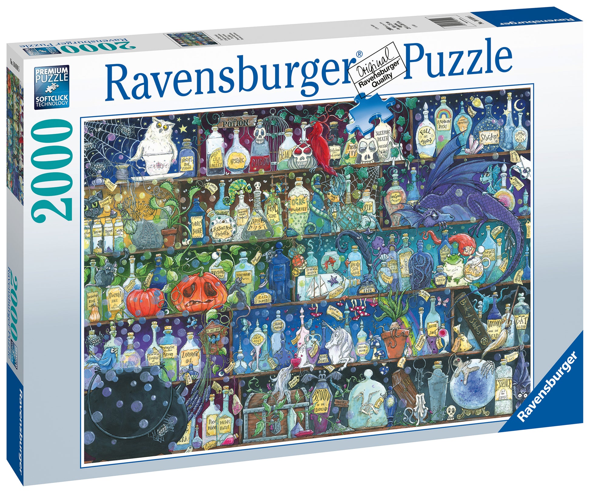 Ravensburger Poisons and Potions, 2000pc Jigsaw Puzzle