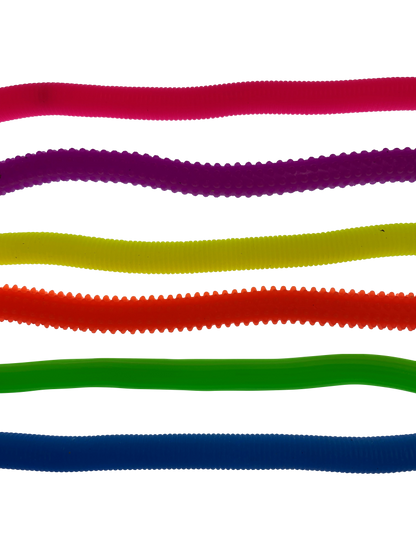 Playlearn Stretchy Textured Elastic Fidget Snakes