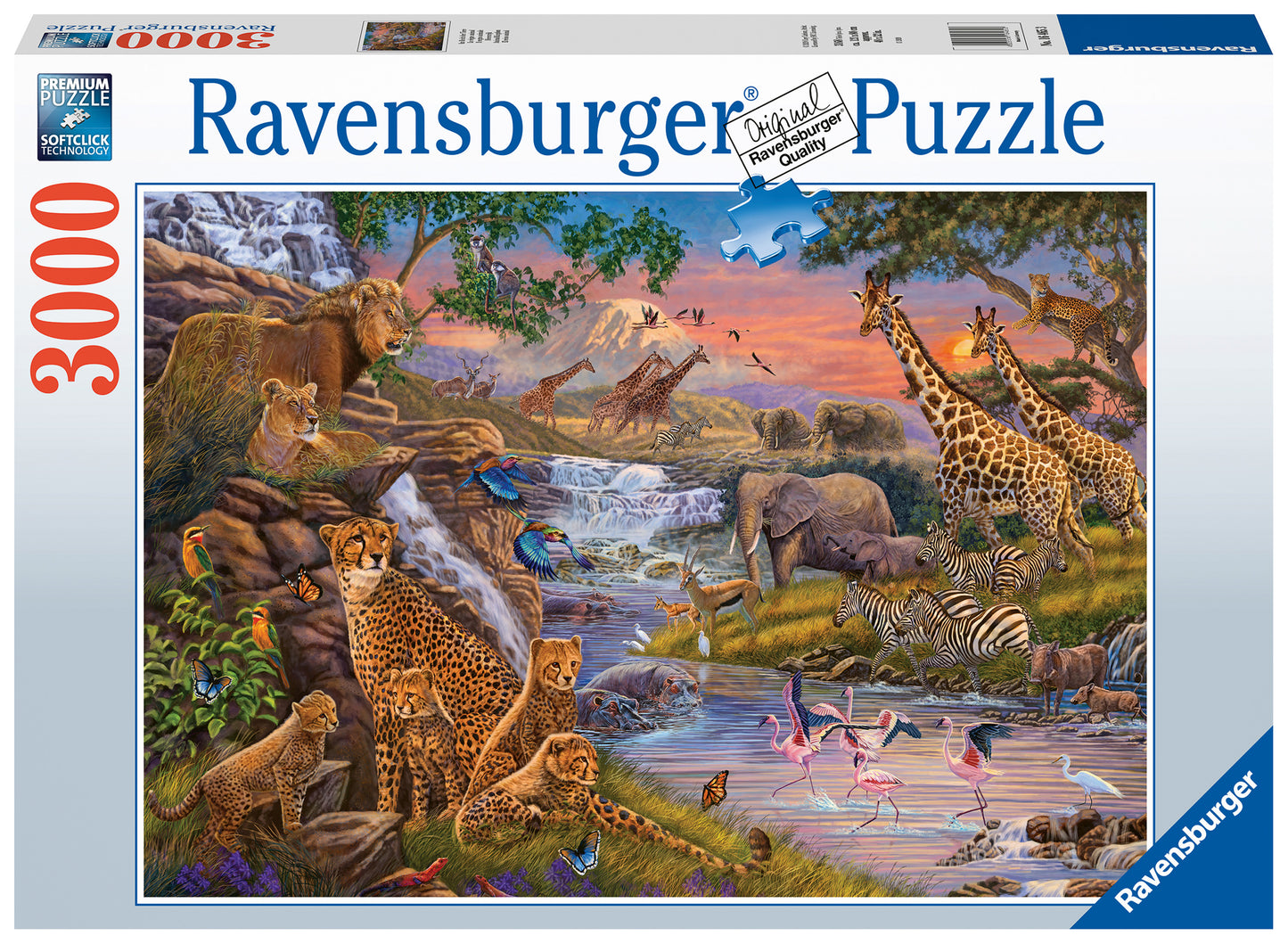 Ravensburger Animal Kingdom, 3000pc Jigsaw Puzzle