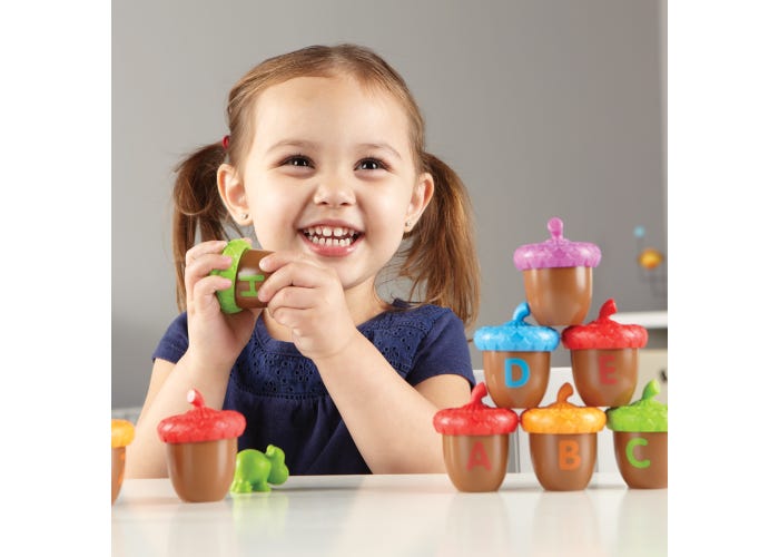 Learning Resources Alphabet Acorns Activity Set