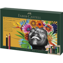 Faber Castell Gift Set Polychromos 40 + 8 Graphite Matt