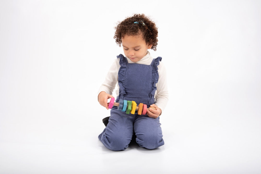 TickiT Rainbow Wooden Shape Twister