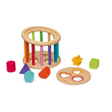 Janod I Wood Shape Sorter Drum