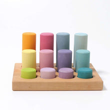 Grimms Stacking Game Small Pastel Rollers