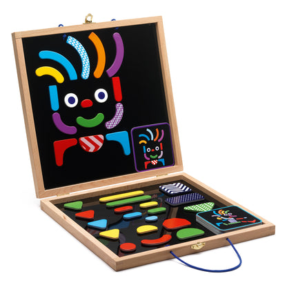 Djeco Geobonhomme Wooden Magnets