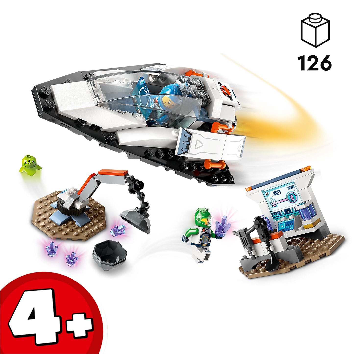 Lego City 60429 Spaceship and Asteroid Discovery
