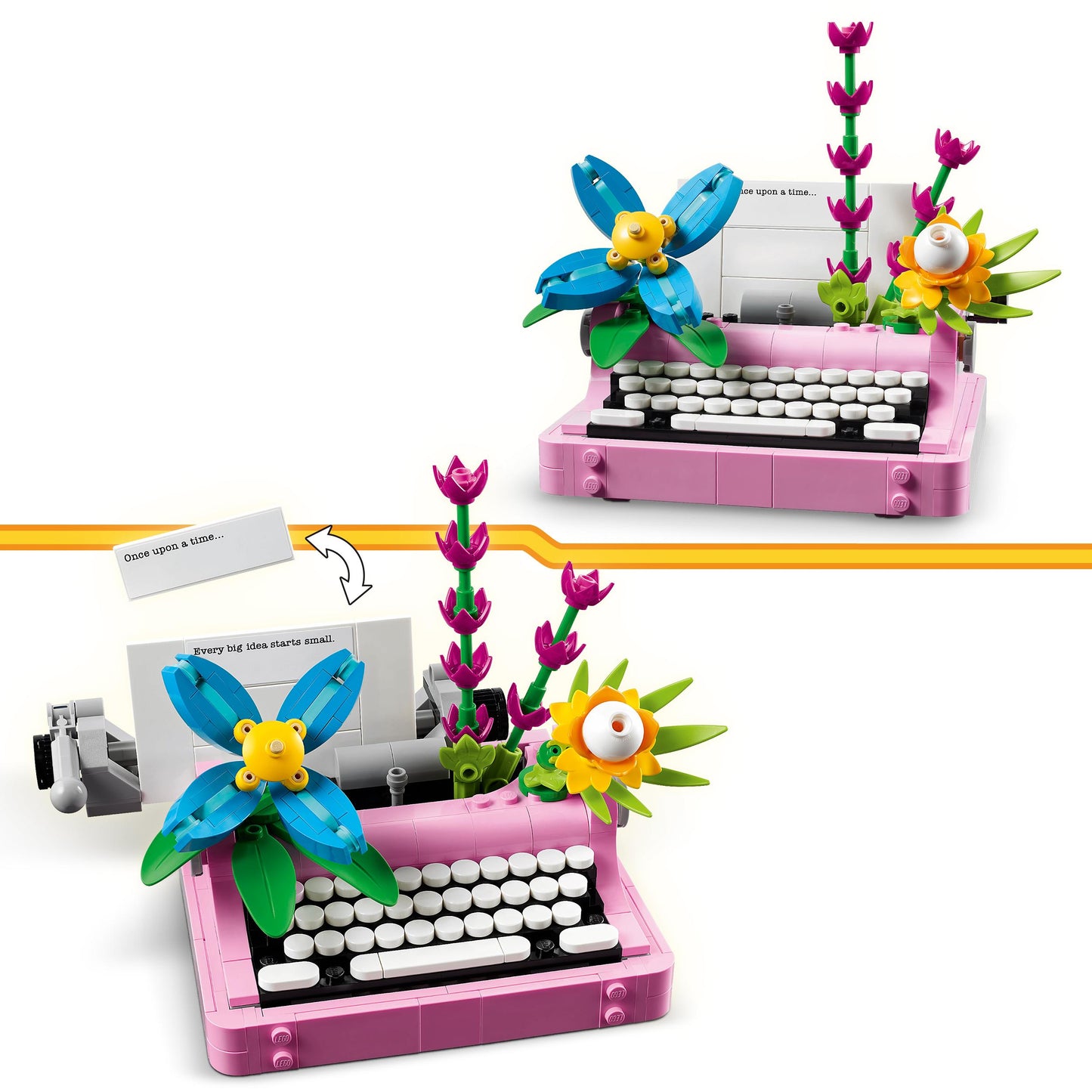 Lego Creator 31169 Typewriter with Flowers